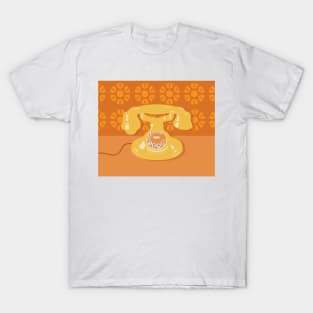 Vintage Phone 1930s Pop Art T-Shirt